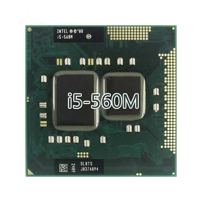 Процессор Intel Core i5 560M i5 560M SLBTS 2,6 ГГц двухъядерный четырехпоточный процессор 3 Вт 35 Вт Разъем G1 / rPGA988A|Компьютерные кабели и разъемы| | АлиЭкспресс
