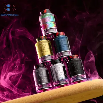 

Original THC Tauren RDTA 2ml with unique 3D surrounding airflow system & 28 micro air holes & 510 squonk pin VS Zeus Dual / Loop