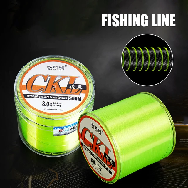 500m Fishing Line Super Strong Pull Cut Water Quickly Wear