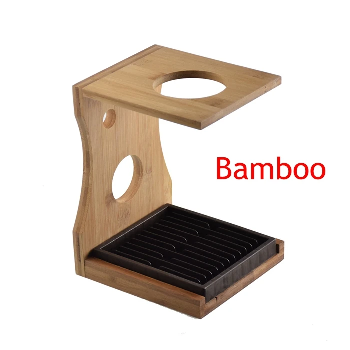 Bamboo V60 пивоваренный стенд бариста кофе стойка для капельницы держатель стойки - Цвет: Bamboo Station