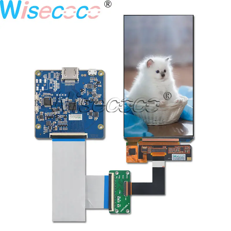 Whole Set Wisecoco 5 дюймов OLED Дисплей 720 × 1280 ips активно-матричные осид 39 булавки с MIPI HDMI USB драйвер платы для мобильного телефона H497TLB01.4 - Цвет: Whole Set