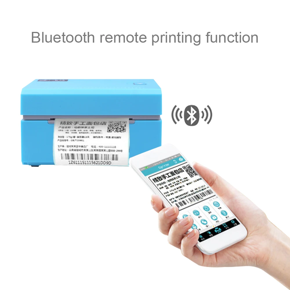 3 дюймовый беспроводной термопринтер для этикеток с Bluetooth экспресс принтер