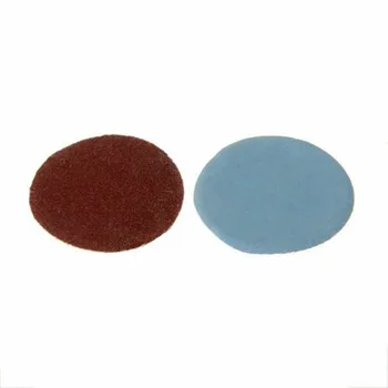 

100psc 1\"(30mm) 100-3000 Grit Hook&Loop Backed Flocking Sandpaper Polishing Pad