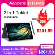 Tablette pc de jeu 2 en 1 Android MT6797, 2021 go de ROM, 128 pouces, processeur 10 cœurs, 4G, appels, clavier inclus, 10.8