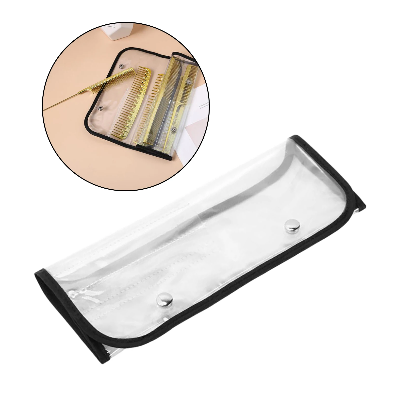 Classic Hair Stylist Scissor Holder Pouch Cases Hairdresser Trimming