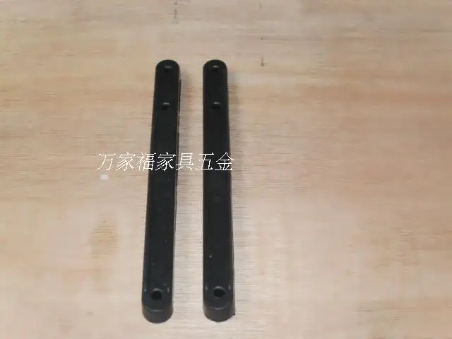 2 шт пластиковые направляющие для выдвижных ящиков черного цвета с двумя направляющими 180 мм фурнитура для клавиатуры шкафа