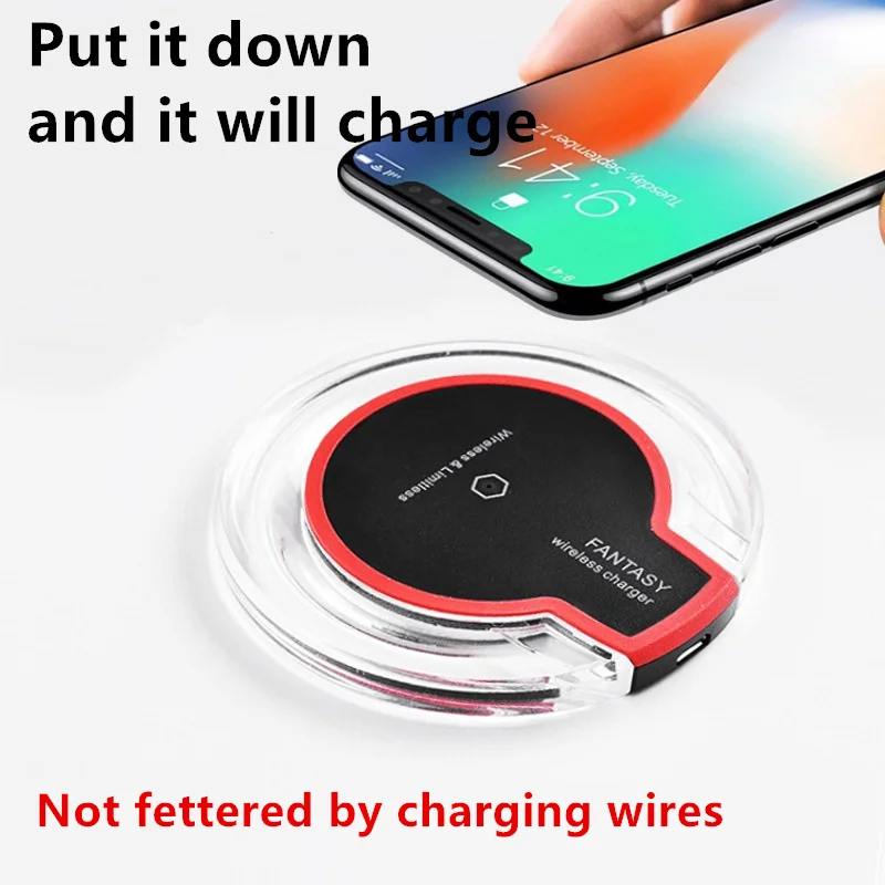wireless phone charger 10W Wireless Charger for iPhone 11 Xs Max X XR 8 Plus 30W Fast Charging Pad for Ulefone Doogee Samsung Note 9 Note 8 S10 Plus samsung charging station