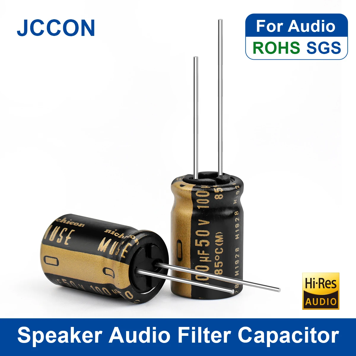 10PcsSpeakerAudioFilterCapacitorAudioAluminumElectrolytic
