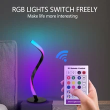 

Smart LED Desk Lamp Tuya/smart Life Table Light Voice Control Night Light Silicone Tape Spiral Decorative Lights Home Decor Tool