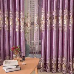Европейские итальянские бархатные Роскошные плотные шторы с вышивкой для гостиной столовой спальни