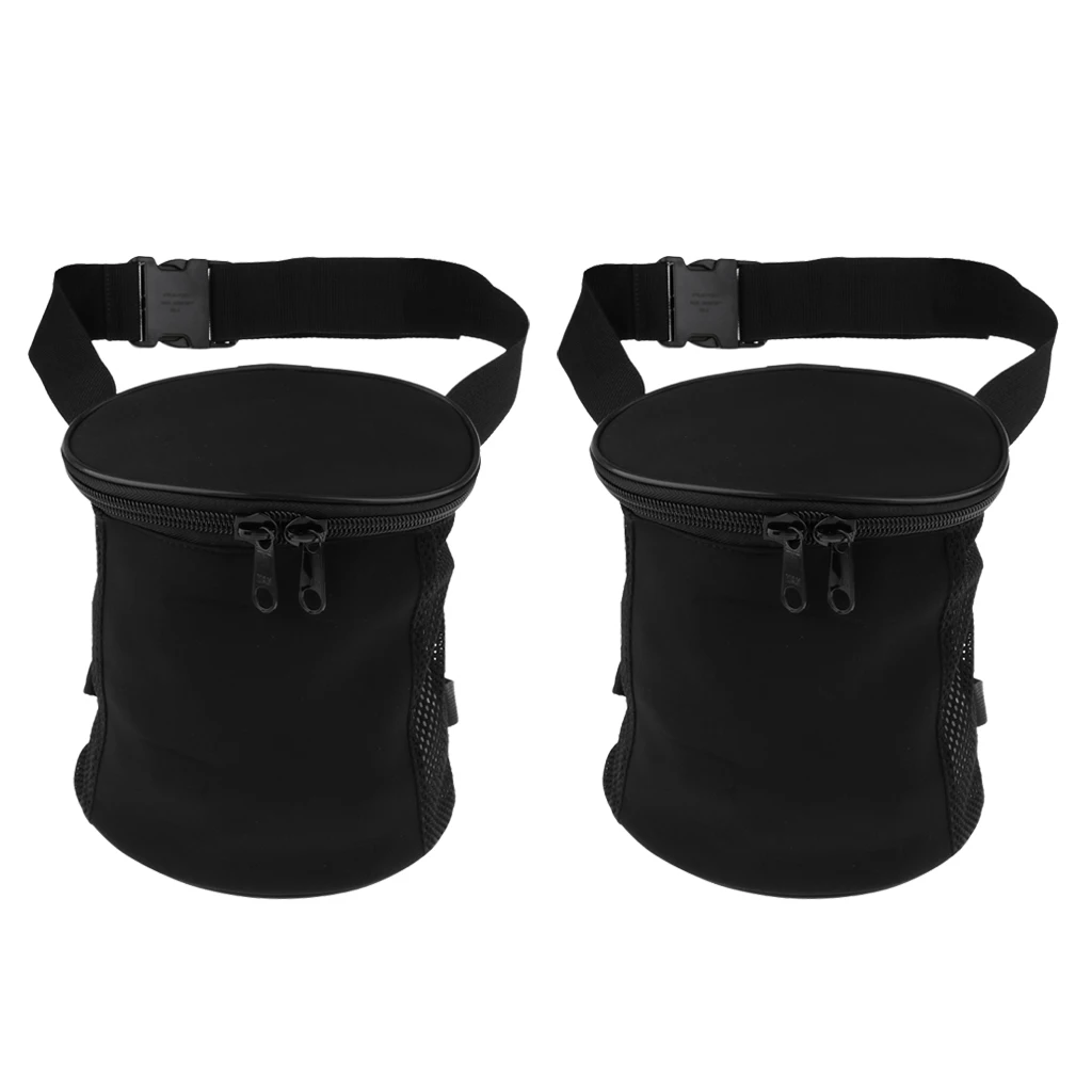 2x 3mm Neoprene Scuba Diving Mesh Pouch Snorkeling Dive Gear Storage Zipper Scuba Diving Gear Bag for Water Sport