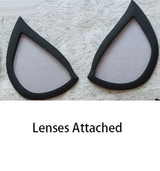 V4 Lenses 3D принт черный Веном человек паук косплей костюм Zentai человек паук супергерой боди костюм комбинезоны - Цвет: V4 Lenses
