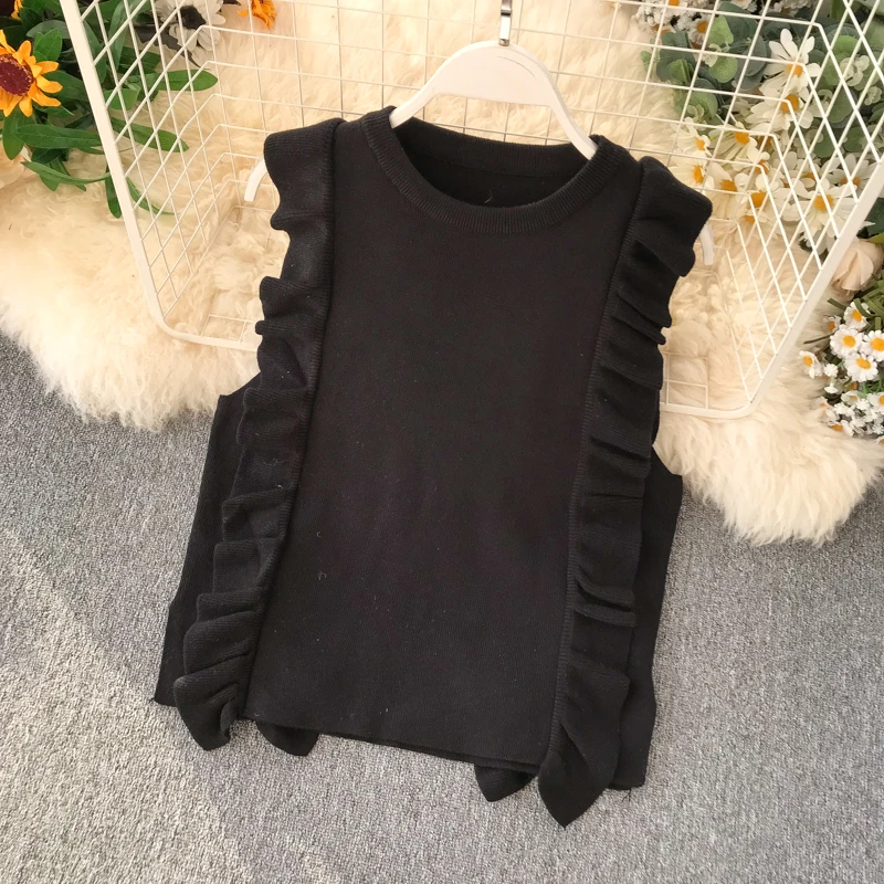 ALPHALMODA модный жилет с поясом+ платье с длинными рукавами комплект из 2 предметов, однобортное платье-рубашка, вязальный резервуар, Женский Повседневный осенний комплект