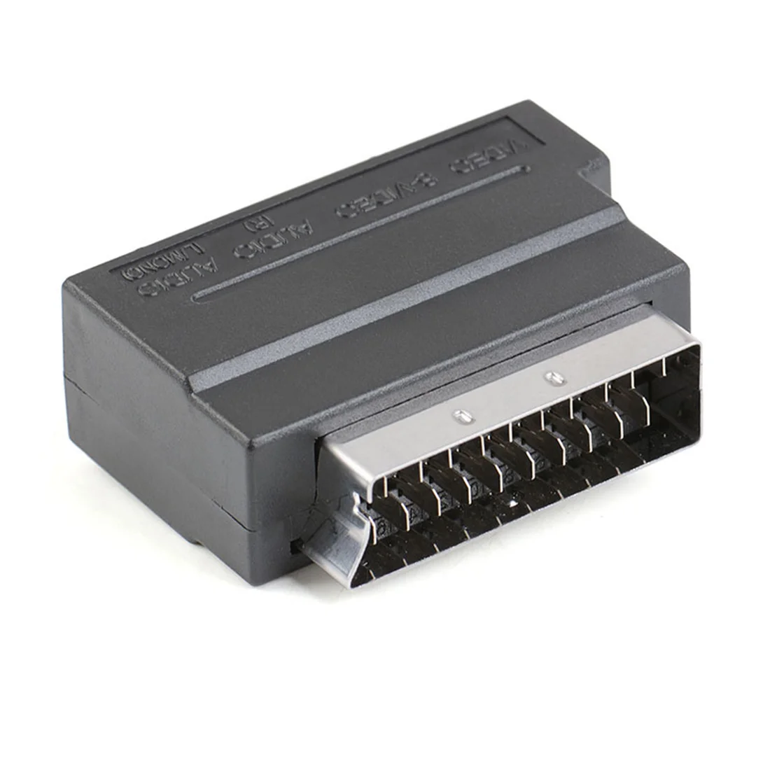 RGB Scart to 3 RCA S-Video Adapter Composite RCA S-Video AV TV Audio For Video DVD Recorder TV Television Projector