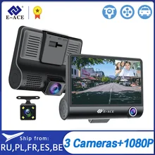 E ACE Dashcam 4 0 дюйма Мини Автомобильный видеорегистратор FHD 1080P