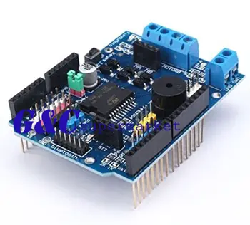 

UNO L298P Motor Shield motor drives Buzzer H-Bridge 2A NEW diy electronics
