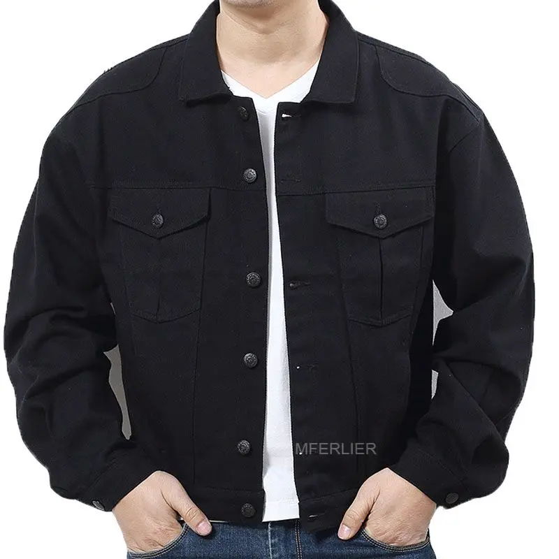Демисезонный мужской Куртки Бюст 150 см 5XL 6XL 7XL 8XL Большие размеры повседневные куртки для мужчин
