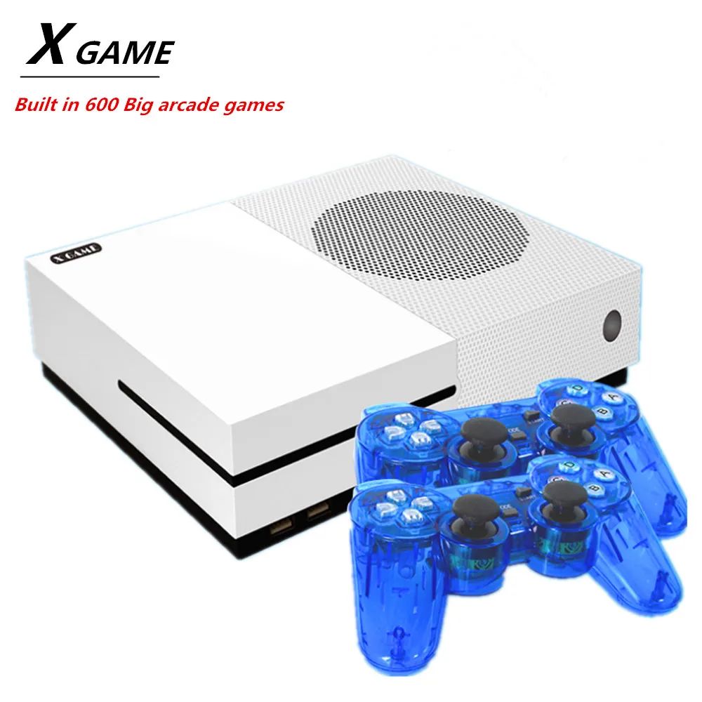 Игровая консоль Coolbaby 4K HD 64 бит X двухъядерная для видеоигр 600 встроенных