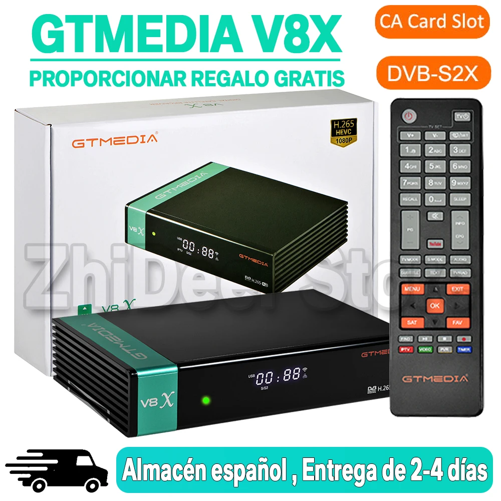 1080P DVB S2 GTmedia V8X декодер v8 honor h.265 обновленный Freesat V8 Super приемник GTMedia Nova V9 без