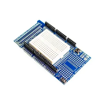 

MEGA 2560 R3 Proto Prototype Shield V3.0 Expansion Development Board + Mini PCB Breadboard 170 Tie Points for arduino DIY