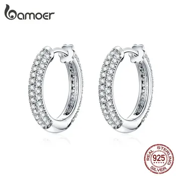 Luxury Hoop Earrings for Women Wedding Engagement Jewelry