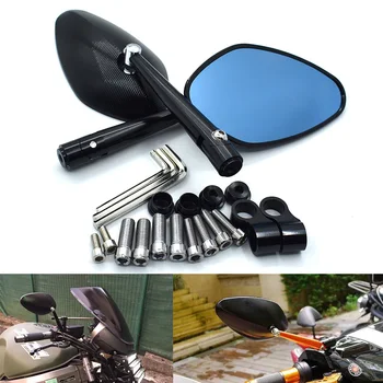 

New universal motorcycle rearview mirror CNC aluminum alloy For KAWASAKI Z250 Z300 Z750 Z750S Z750R Z800 Z900 Z1000 ZX6R ZX636R