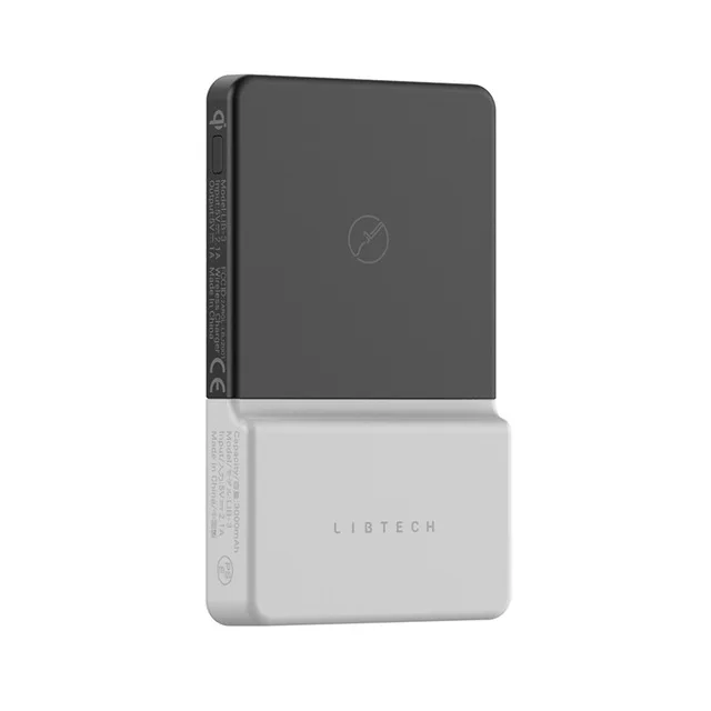 Grey Qi 3000mAh паста батарея зарядное устройство чехол Сертифицированный обратно беспроводной зарядки банк питания для iPhone Xs MAX/XR/X/8 11 Plus Galaxy S10 S9 - Цвет: Grey