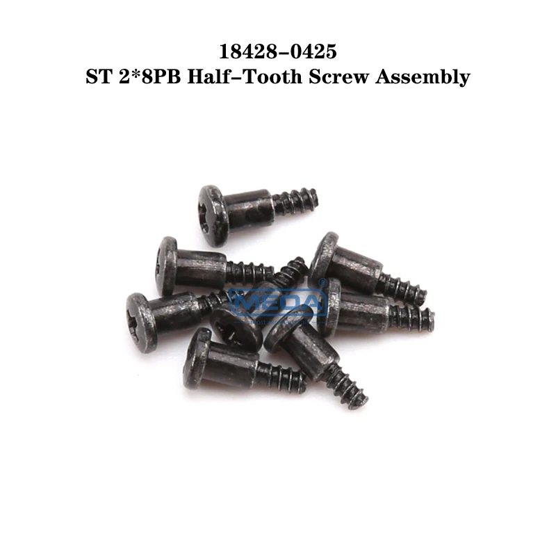 Wltoys 18428-0425 18428-B RC Car Spare Parts 1/18 Original Accessories ST2*8PB half-tooth Screw Assembly | Игрушки и хобби