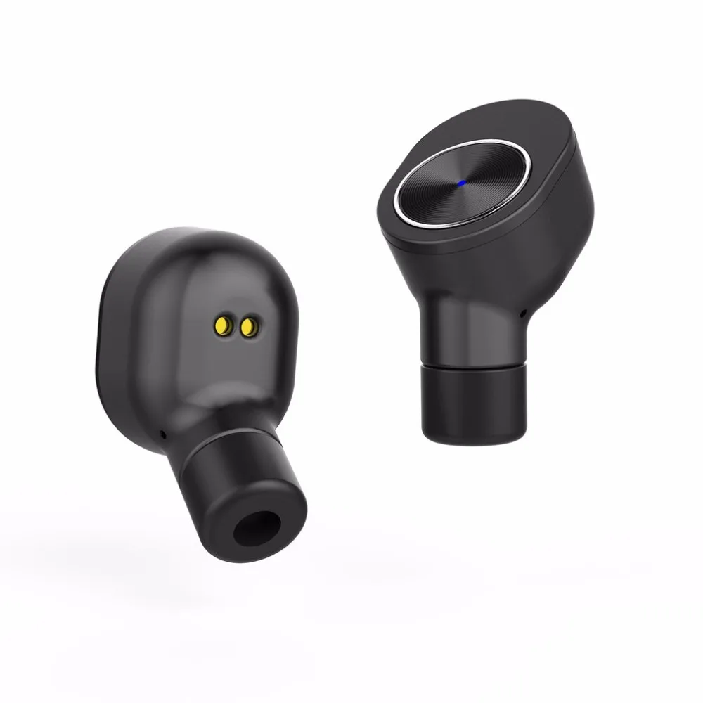 QP-W10 Bluetooth V4.2 Близнецы настоящие беспроводные наушники-вкладыши с одним ключом управления наушники с магнитным зарядным устройством