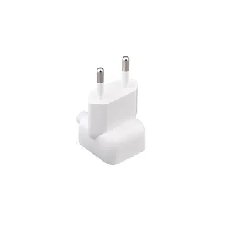

Wholesale 100PCS/Lot Wall AC EU Plug Duckhead For Apple iPad iPhone MacBook Pro 29W 45W 60W 85W 61W 87W Power Adapter Charger