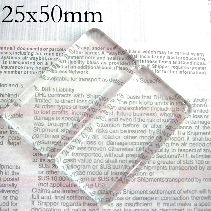 25x50mm Glass X