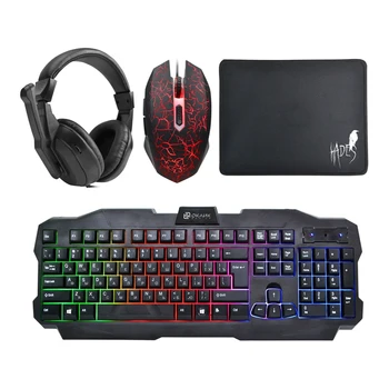

Headset oklick hs-hkm200g Hades, for computer, monitor, Black