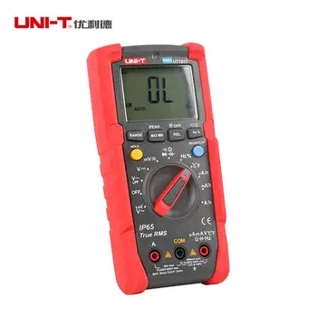 

UNI-T Digital Multimeter UT191E/T True RMS AC DC Voltage Ampere Ohm Meter IP65 waterproof/dustproof ACV LPF/LoZ ACV Thermometer