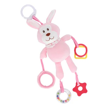 

1pc Lovely Animal Shape Pacify Doll Plush Cartoon Toy for Toddler