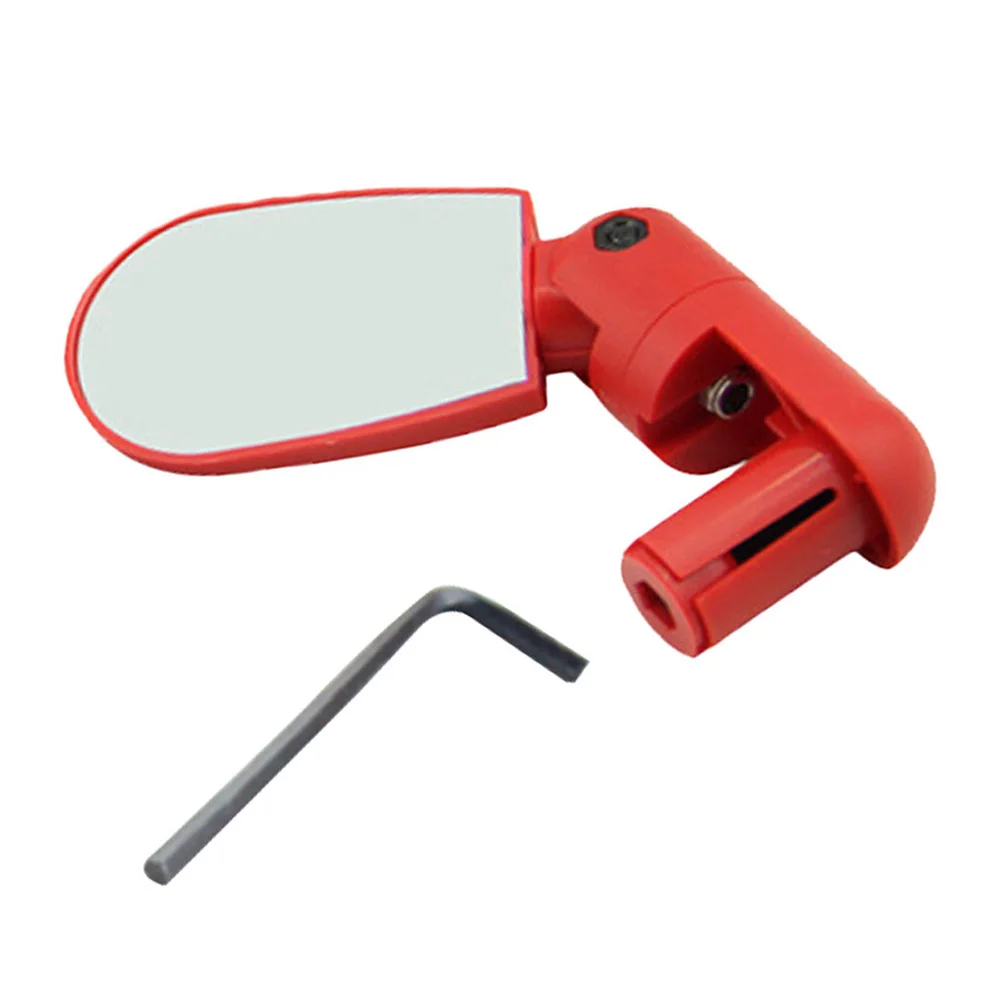 

360 Degree Bike Bicycle Cycling Helmet Handlebar Rearview Reflector Mirror ABS