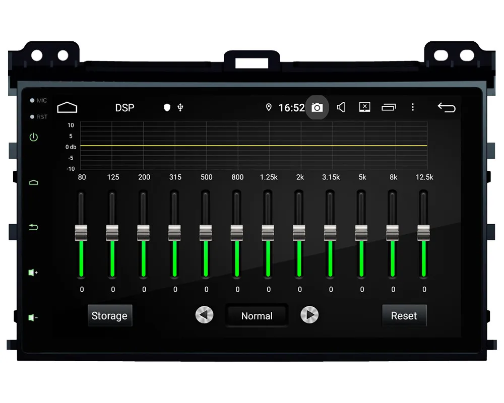 Excellent Klyde 9" IPS 4G WIFI Android 9 Octa Core 4GB RAM 64GB ROM DSP Car DVD Multimedia Player Radio For Toyota Prado LC120 2004-2010 6