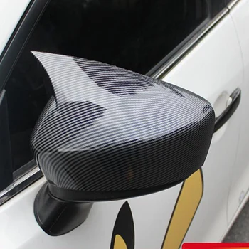 

FOR MAZDA 3 Axela 2019 2020 Car Styling Rearview Mirror Cover Cap Mirror Housing Cover Rearview Cap Trim