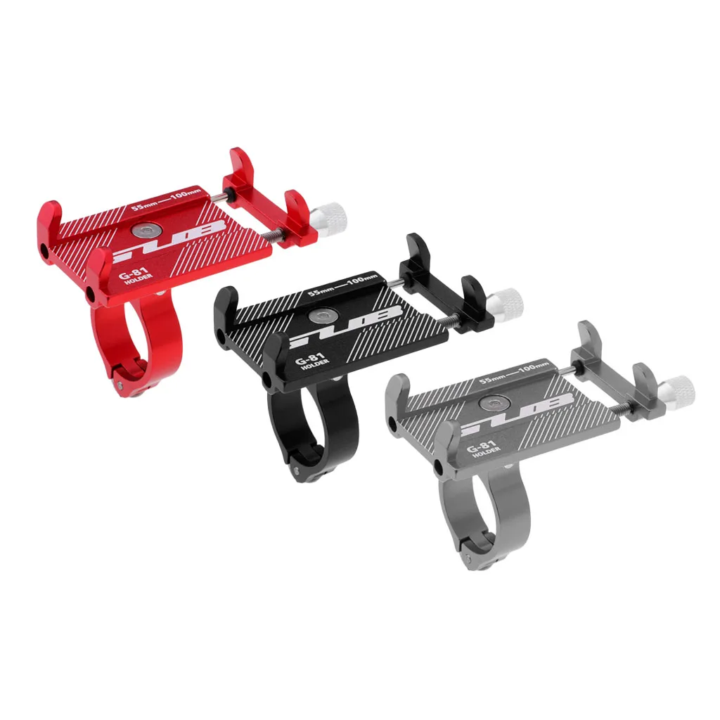 Universal Cellphone Holder for Bicycle Motorcycle Scooter, Mountain Road Bike Handlebar Mount Stand for Smart Phone