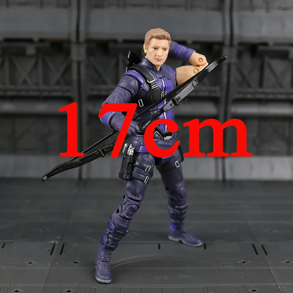 07-17cm 17-30 см Мстители Железный человек Капитан Америка Тор танос Человек-паук Аквамен флэш Супермен Сокол муравей ПВХ фигурка игрушка подарок - Цвет: 07-17cm