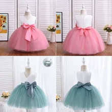 

Princess Tulle A Line Flower Girl Dresses First Communion Dresses Birthday Christmas Gift Wedding Party Runway Show Pageant