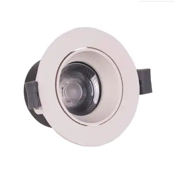 

Round Recessed LED Nordic Downlight Angle Built-in LED lamp Spot light AC90-260V 10W for Indoor Lighting