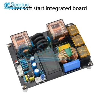 Amplificatore di potenza Filtro di potenza EMI e scheda integrata Soft Start Scheda PCB stagnata su entrambi i lati