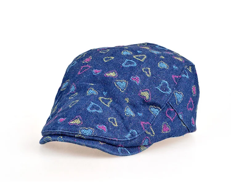 Весна и лето Ретро Ковбойская шапка женская Корейская Шляпа Вышитая любовь вперед шляпа