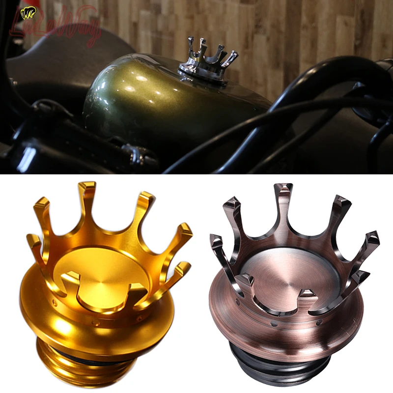 CNC Flush Oil Fuel Tank Cap 