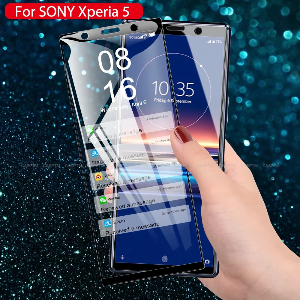 

Screen Protector Protective Film For Sony Xperia 5 Xperia 8 Ultra Thin Full Cover Tempered Glass For SONY Xperia XZ XZS XA1 L3
