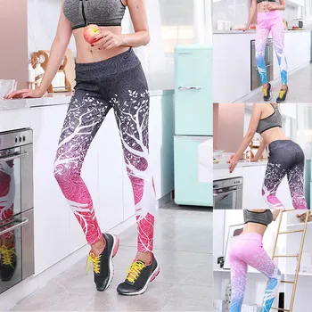 

Women Leggings Sexy Pants Push Up Fitness Gym Leggins Running Stretch Sports High Waist Pants Trousers Dropshipping ##4