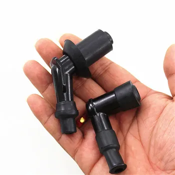 

Black Universal Motorcycle Ignition Spark Plug Cap Plastic Scooter Quad Buggy Ignition Spark Plug Cap Motorcycle Accessories