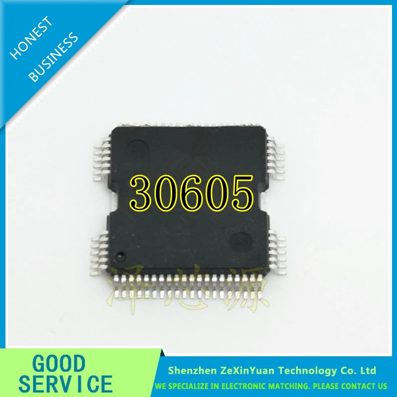 

2PCS-10PCS 30605 Car IC QFP64 Fuel Injection Driver IC Chip