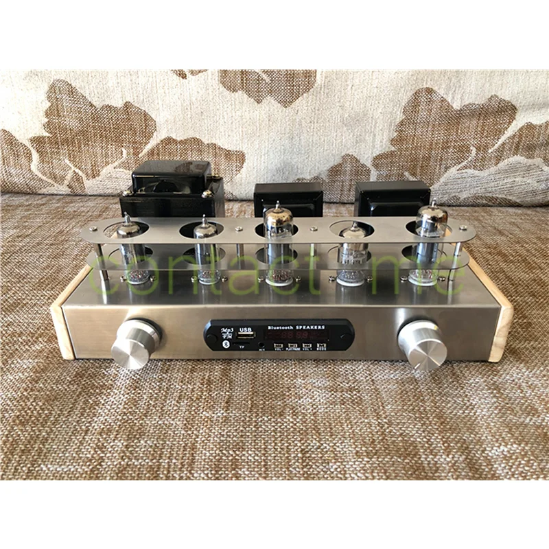 

hot sell amplifier DIY kit. 6P1+6N2 tube amplifier DIY kit, with Bluetooth and decoding function, sweet sound