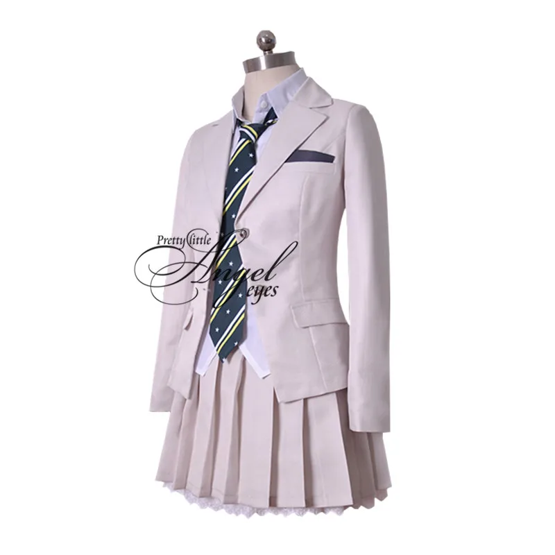  Hot Game PUBG Cosplay Student Uniform Women Costume Halloween Party Suit